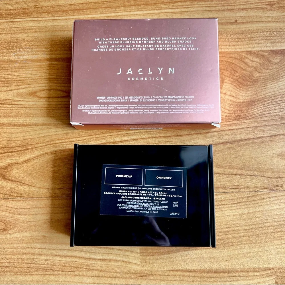 Jaclyn Cosmetics Bronze & Blushing Duo